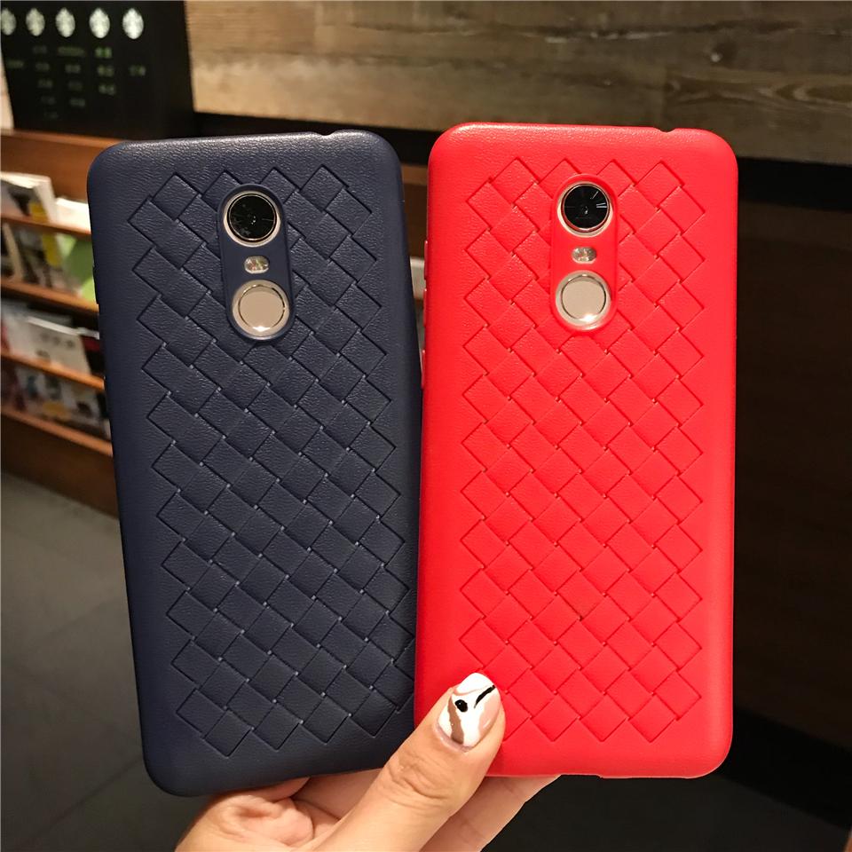 เคสซิลิโคนนิ่ม ลายตาราง ระบายอากาศ สําหรับ Xiaomi Redmi Note 3 4 4X 5 6 7 8 K20 Pro 4A 5A 6A 7A 3S