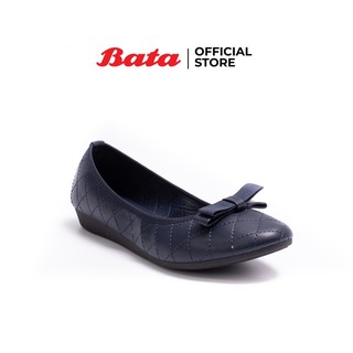 สินค้า Bata บาจา รองเท้าบัลเลต์ รองเท้าคัทชู ส้นแบน เพื่อสุขภาพ รุ่น Banika สีน้ำเงิน 5519614