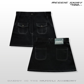 DADDY | Meggie Skirt กระโปรงยีนส์ สีดำ