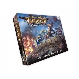 🔥มีของพร้อมส่ง🔥 Mantic Fantasy Kings of War Vanguard 2 Player Starter Set MGVAM105 Updated Rulebook Ice&amp;Iron Campaign