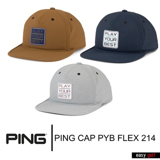 PING CAP PYB FLEX 214 PING CAP MEN หมวกกอล์ฟ หมวกกีฬาผู้ชาย