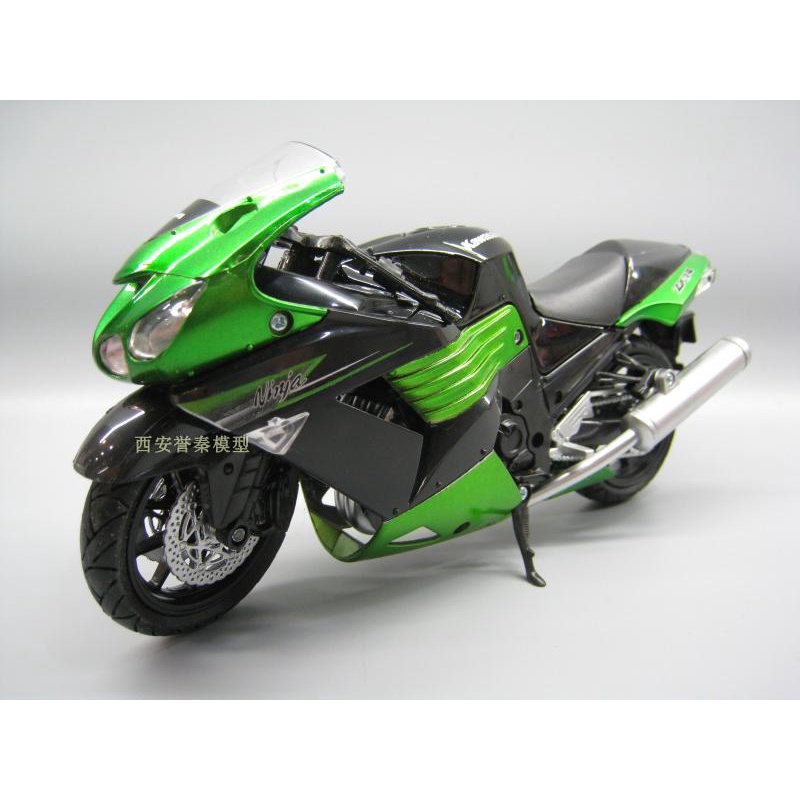 โมเดลรถจักรยานยนต์-โลหะผสม-1-12-kawasaki-kawasaki-zx14-ninja