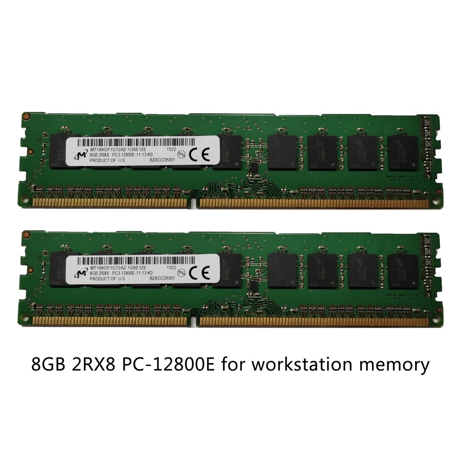 ไมครอน-ram-ddr3-8gb-1600mhz-หน่วยความจำเวิร์กสเตชัน-1-5v-240pin-8gb-2rx8-pc3-12800e-ecc-udimm-ecc-unbuffered-memory