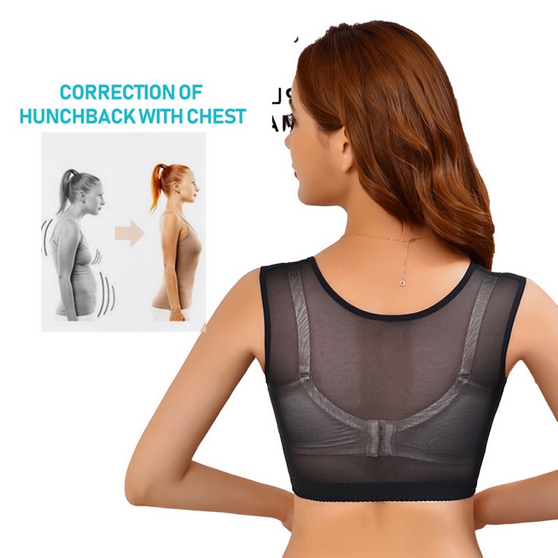 ชุดชั้นในกระชับสัดส่วนสำหรับผู้หญิง-correct-hunchback-posture-chest-support