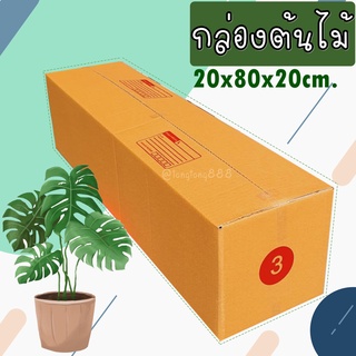 【P3 5-10 ใบ】กล่องลูกฟูก 3 ชั้น  (กล่องใส่ต้นไม้) กล่องกระดาษลูกฟูก ลังกระดาษ กล่องลัง กล่องกระดาษ