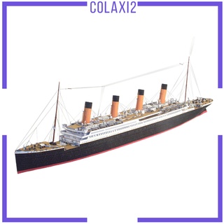 [Colaxi2] 1/400 ชุดโมเดลเรือไททานิคสไตล์อังกฤษของเล่นสะสม