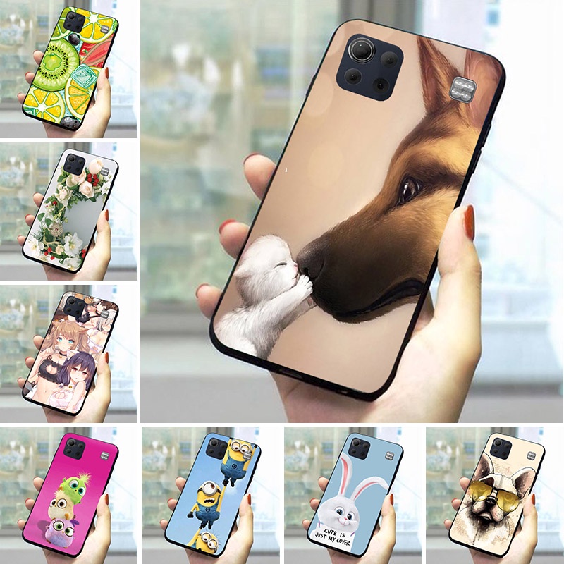 สําหรับ-lg-k92-q92-6-67-นิ้ว-ลายการ์ตูน-ฝาครอบป้องกันเต็มรูปแบบ-ยืดหยุ่น-กันชน-เคสด้านหลัง