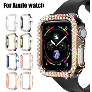 ภาพหน้าปกสินค้าเคสนาฬิกาข้อมือ แกะสลักเพชร เรเดียม สําหรับเคส applewatch series 7 se 6 5 4 ขนาด 40 มม. 41 มม. 44 มม. 45 มม ที่เกี่ยวข้อง