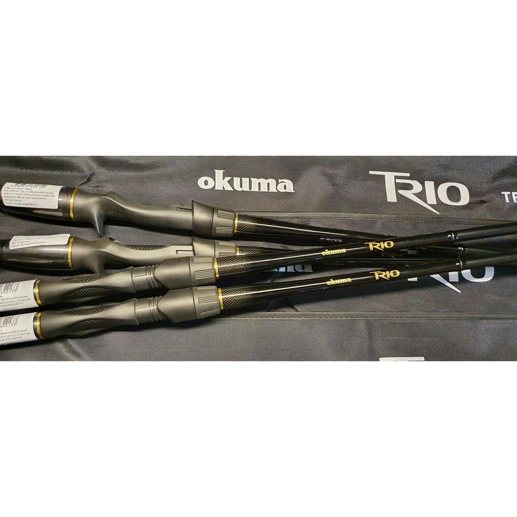 คันตีเหยื่อปลอม-okuma-trio-คันเบ็ดตกปลา-okuma-trio-เพิ่มความแกร่ง-และพาวเวอร์ลิฟท์ให้ดีขึ้นด้วยแบลงค์เดี่ยว