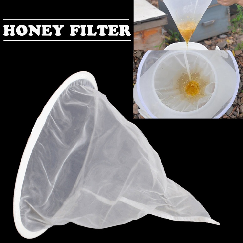 ultra-fine-funnel-shaped-honey-strainer-filter-net-for-beekeeping-garden