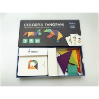 🔰Colorful Tangram 💢1 ชิ้นต่อ 1 คำสั่งซื้อนะคะ💢