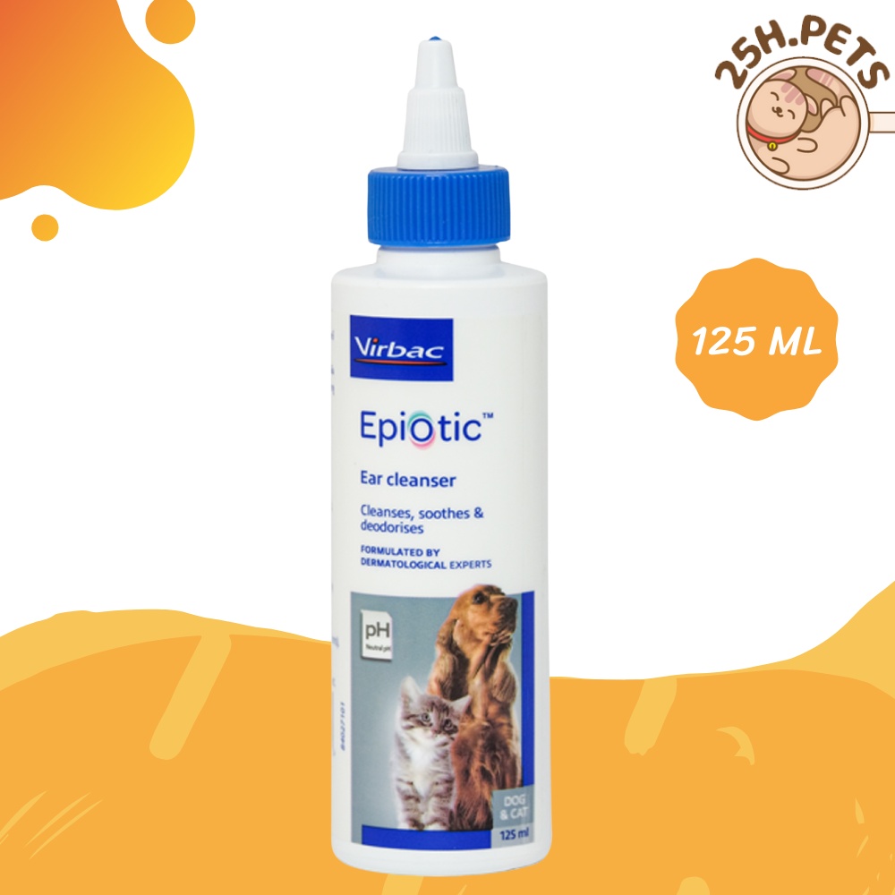 รูปภาพของVirbac Epiotic น้ำยาทำความสะอาดหู สำหรับสุนัขและแมว ขนาด 125mlลองเช็คราคา