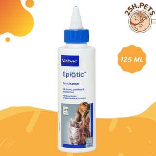 รูปภาพขนาดย่อของVirbac Epiotic น้ำยาทำความสะอาดหู สำหรับสุนัขและแมว ขนาด 125mlลองเช็คราคา