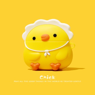 Baby Chick compatible AirPods3 สำหรับ compatible AirPods (3rd) 2021 ใหม่ compatible AirPods3 หูฟังสำหรับ compatible AirPodsPro กรณี compatible AirPods2gen กรณี