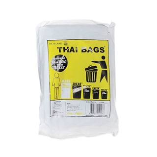 Chaixing Home ถุงขยะ 1 กก. THAI BAG ขนาด 36 x 45 นิ้ว สีดำ