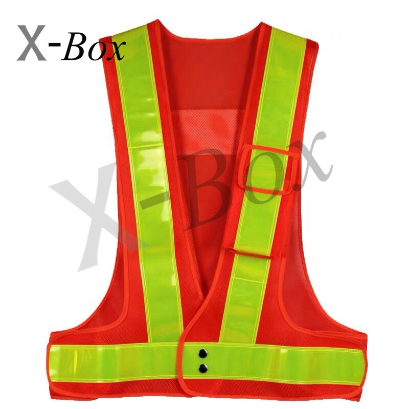 ภาพสินค้าF11  Reflective Vest safety vest  เสื้อกั๊กสะท้อนแสง กั๊กจราจร,ความปลอดภัย จากร้าน subeixu บน Shopee ภาพที่ 2
