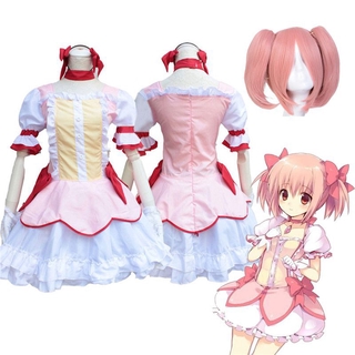 สินค้า ชุดคอสเพลย์การ์ตูน Madoka Kaname Puella Magi Madoka