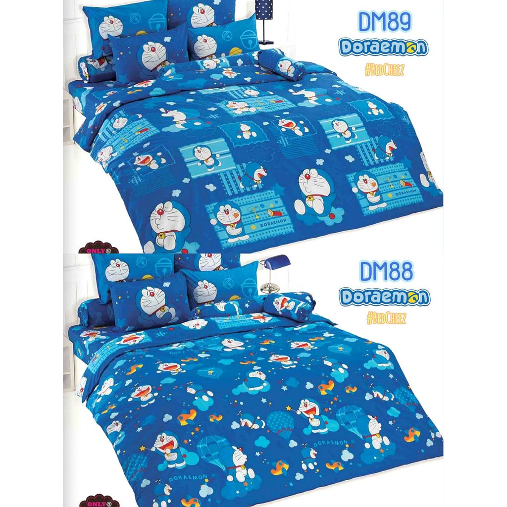 มีโค้ดลด-10-ลาย-toto-ผ้าปูที่นอน-ไม่รวมนวม-โดเรม่อน-โดราเอมอน-doraemon-by-โตโต้-โดเรมอน-การ์ตูน-cartoon