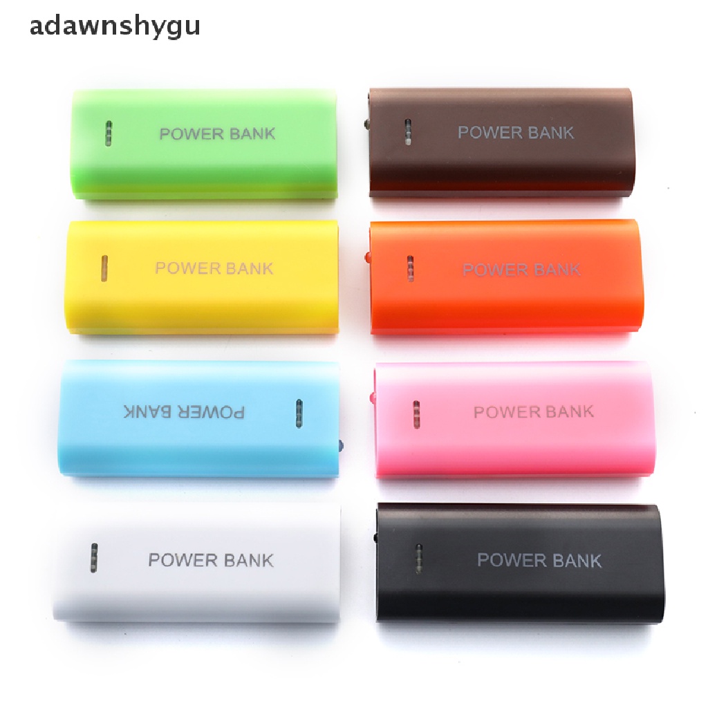 adawnshygu-เคสพาวเวอร์แบงค์-5v-5600mah-2x-18650-usb-diy-สําหรับชาร์จ