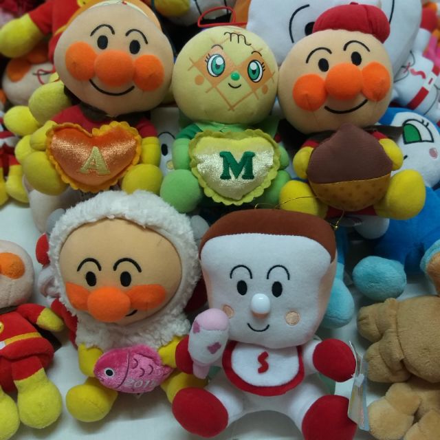 anpan-anpanman-อันปัง-อันปังแมน-โชคุปัง-เมล่อนปังน่า-ตุ๊กตามือสองญี่ปุ่น