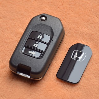 สินค้า 🔥ส่งฟรี🔥 กรอบกุญแจ honda กรอบกุญแจพับ2,3ปุ่ม City 2014-2019, Brio ,Amaze, Mobilio ,BRV