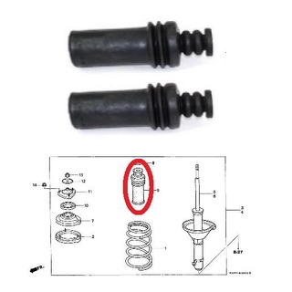 Doctor Car ยางกันฝุ่นโช๊คอัพหน้า ฮอนด้า ซิตี้ Honda City / City Type-Z 1995-2002