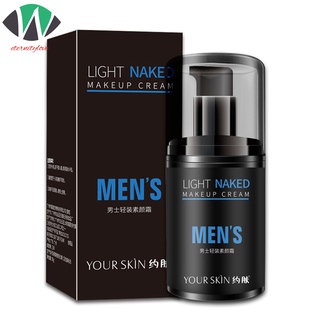 Men Pore Primer Face Tone-up Cream Brighten Skin Cosmetic Oil Control Moisturizing