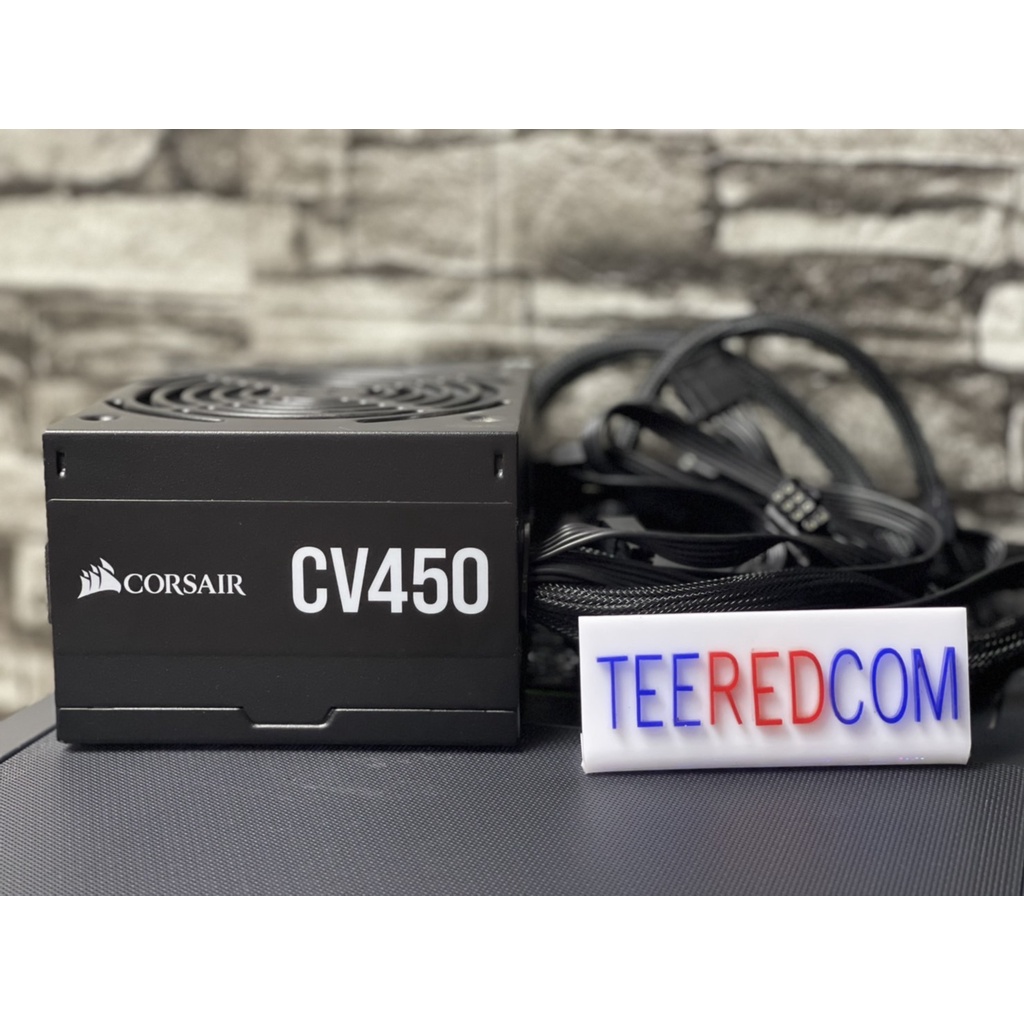 POWER SUPPLY อุปกรณ์จ่ายไฟ CORSAIR CV450 450W 80+ BRONZE | Shopee Thailand