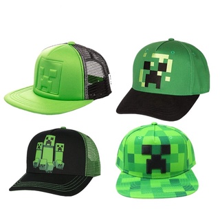 Minecraft หมวกเบสบอล ลายการ์ตูนเป็ด ปรับได้ สําหรับเด็กผู้ชาย