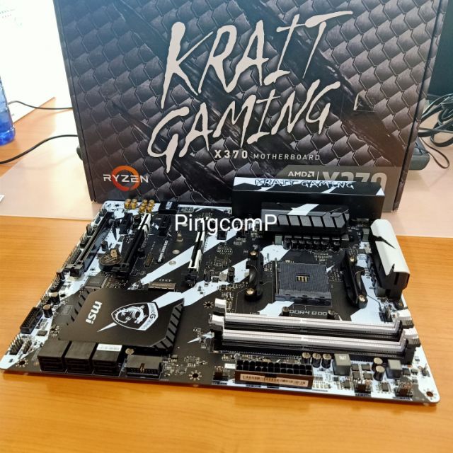 Mainboard ( เมนบอร์ด ) AM4 MSI X370 Krait Gaming Shopee Thailand