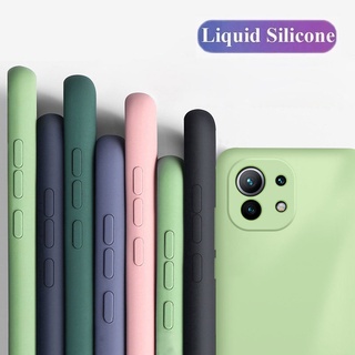เคสโทรศัพท์มือถือ ซิลิโคน กันกระแทก สีพื้น สําหรับ Xiaomi Mi 13T 13 12 Lite 12T Pro 11T 11 Lite Ultra 10T Note 10 5G 4G 2021 2022 2023