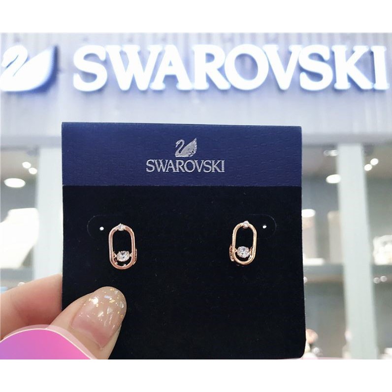ภาพหน้าปกสินค้าพร้อมส่ง swarovskiแท้ swarovski ต่างหู ต่างหูผู้หญิง swarovski ต่างหู แท้ swarovski offical 100% จากร้าน vvshop1996 บน Shopee