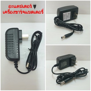 อะแดปเตอร์ เครื่องชาร์จรถแบตเตอรี่ ขนาด2vและ12v