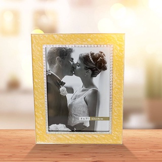 P/FE63357-AW13 กรอบรูปคลาสสิค ประดับเม็ดคริสตัล ขนาด 5x7 นิ้ว สำหรับเก็บทุกภาพความทรงจำ เช่น ภาพงานแต่งงาน ภาพครอบครัว