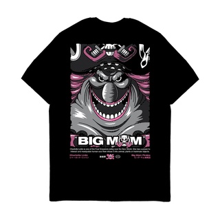 เสื้อยืดผู้ชาย เสื้อยืด ลายการ์ตูนอนิเมะ One Piece Kizaru BIG MOM S-5XL