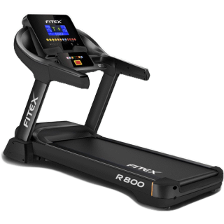 ลู่วิ่งไฟฟ้า R800 4.8แรงม้า Zwift ลู่วิ่ง FITEX สายพาน 55cm ความชันไฟฟ้า18ระดับ สปริงโช๊คอัพคู่ใหญ่พิเศษ ลู่วิ่งขนาดใหญ่