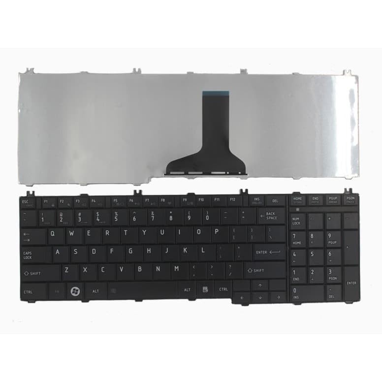 คีย์บอร์ด Toshiba C660 C665 C650, C655 C660 C655D L650 L655 L670, L755 ...
