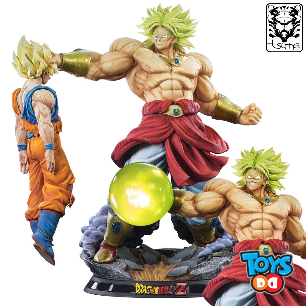 TSUME HQS+ 1/4th Scale Dragon Ball Z Broly Legendary Super Saiyan King of Destruction Version 