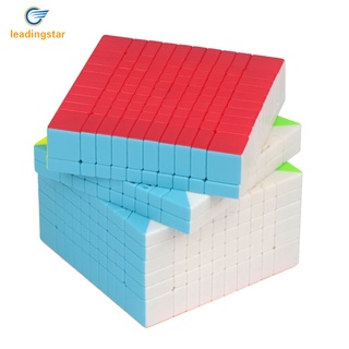 Leadingstar Qiyi 10x10 ลูกบาศก์มหัศจรรย์ ความเร็วสูง ของเล่นปริศนา สําหรับเด็ก