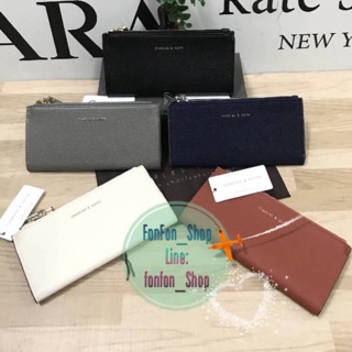 💯💯💯แท้ Outlet  💕 CHARLES &amp; KEITH LONG ZIP WALLET