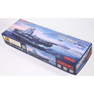 โมเดลเรือบรรทุกเครื่องบิน MENG Model 1/700 PS-005 U.S.Navy Aircraft Carrier U.S.S. Enterprise (CV-6)