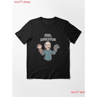 2022 Mr Dressup Essential T-Shirt เสื้อยืด ดพิมพ์ลาย ดผ้าเด้ง คอกลม cotton แฟชั่น discount Unisex