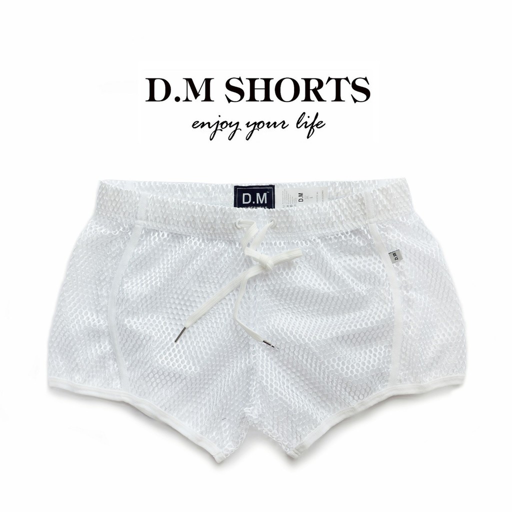 shorts-d-m-ตาข่าย-กางเกงขาสั้น-dmr