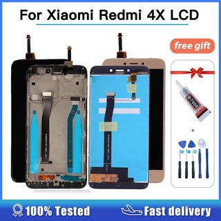 หน้าจอสัมผัส lcd 5.0 นิ้ว พร้อมกรอบ สําหรับ XIAOMI Redmi 4X Redmi 4X lcd Display 4X Pro