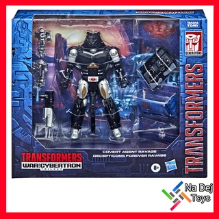 Transformers WFC Agent Ravage and Micromaster Decepticons Forever Ravage ทรานส์ฟอร์เมอร์ส เอเจนท์ราเวจ และเทปแปลงร่างได้