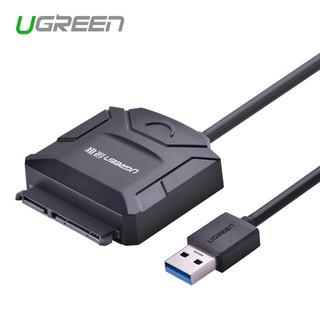 Ugreen Usb 2 . 0 / Usb 3 . 0 To Sata ฮาร์ดไดรฟ์ Pc / แล็ปท็อป / สมาร์ททีวี / เครื่องเล่น Hd