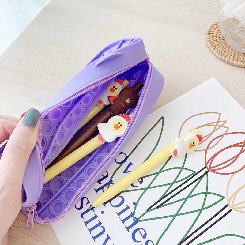 pop-it-ของเล่น-2-in1-พวงกุญแจ-จี้-เครื่องประดับการ์ตูน-กระเป๋าสตางค์-กระเป๋าใส่เหรียญ-น่ารัก