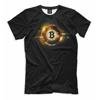 เสื้อยืดลำลองเสื้อยืด พิมพ์ลาย Bitcoin สไตล์คลาสสิก ไม่ซ้ําใคร สําหรับผู้ชาย 673379 485884S to4XL