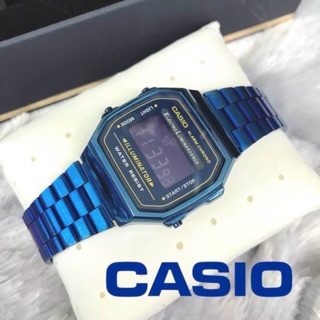 ภาพหน้าปกสินค้านาฬิกา Casio รุ่นขายดี ‼️ สีไทเท‼️ สินค้าพร้อมกล่อง ถุง ซึ่งคุณอาจชอบสินค้านี้