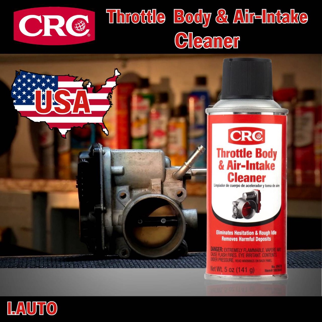 CRC THROTTLE BODY & AIRINTAKE CLEANER นํ้ายาทำความสะอาดลิ้นปีกผีเสื้อ